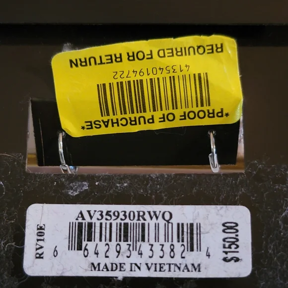 NADRI RHODIUM PLATED PEARL CHANDELIER STATEMENT EARRINGS BNWT - Picture 4 of 5